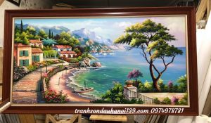 Tranh phong cảnh đẹp phong cảnh nước ngoài SD04