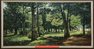 Tranh phong cảnh rừng cây, tranh phong cảnh đẹp SD001013