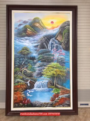 tranh sơn thủy
