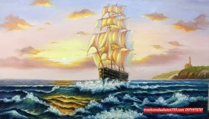 tranh thuận buồm xuôi gió