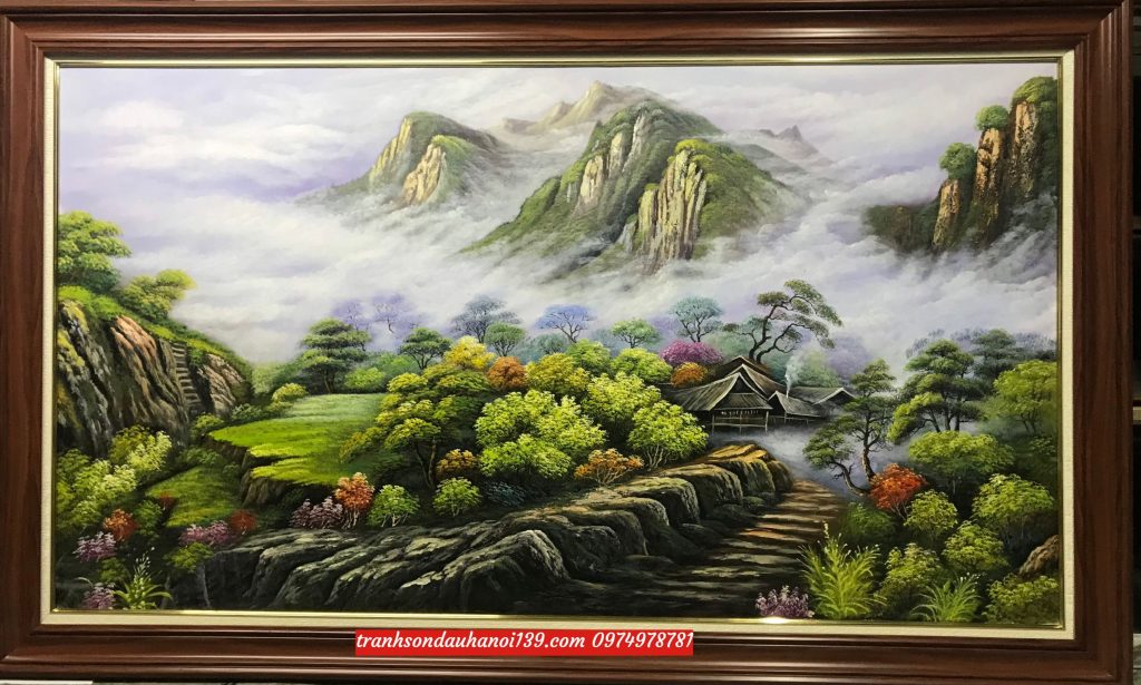 tranh sơn thủy