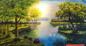 Tranh phong cảnh đẹp, tranh phong cảnh SD186